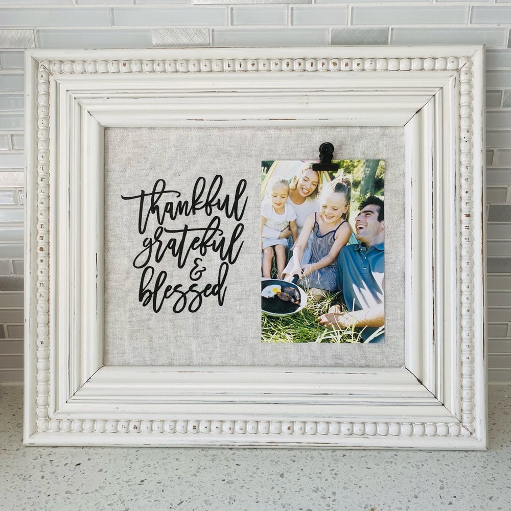 Z3 Trends Farmhouse Wall Décor and Photo Frame, 13x15 Wall Hanging